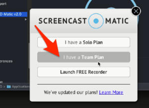 screencast-o-matic login